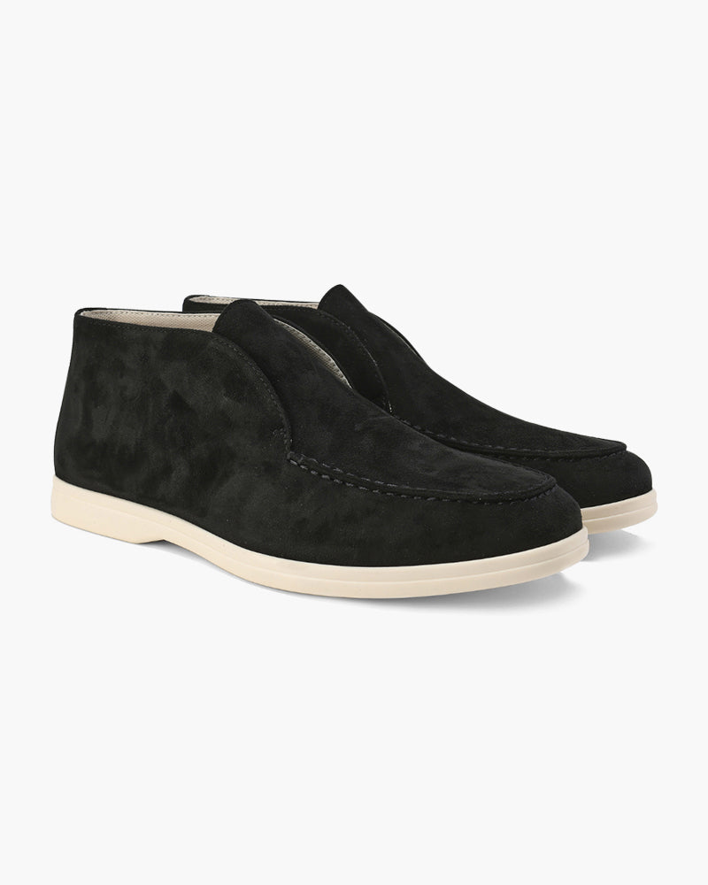 Old Money Hohe Wildleder Loafer
