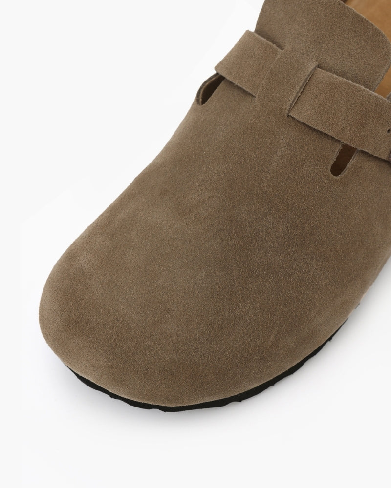 Old Money Wildleder Clogs
