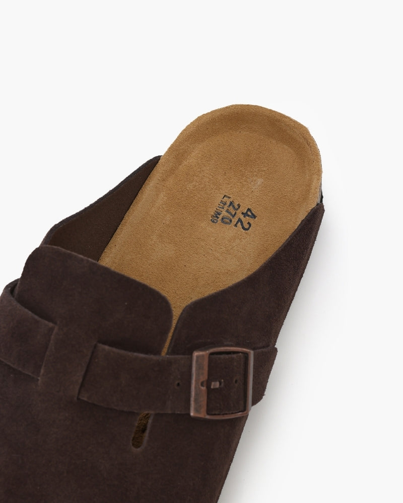 Old Money Wildleder Clogs