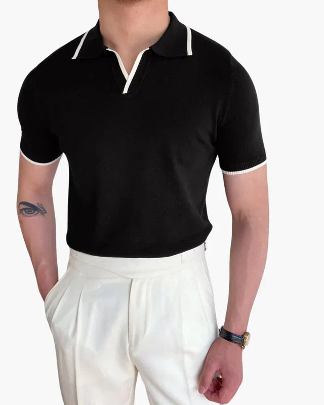 Monaco Edge Polo – Minimalistisch & Elegant