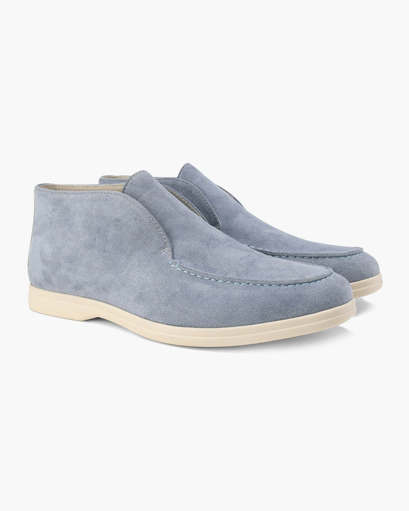 Old Money Hohe Wildleder Loafer