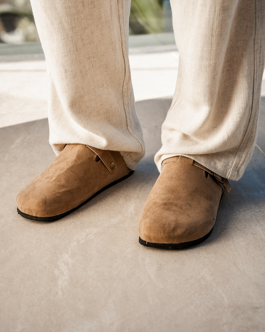 Old Money Wildleder Clogs