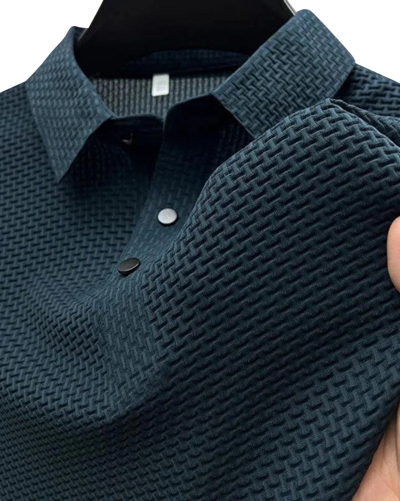 Prestigio Seiden Polo (Knitterfrei)