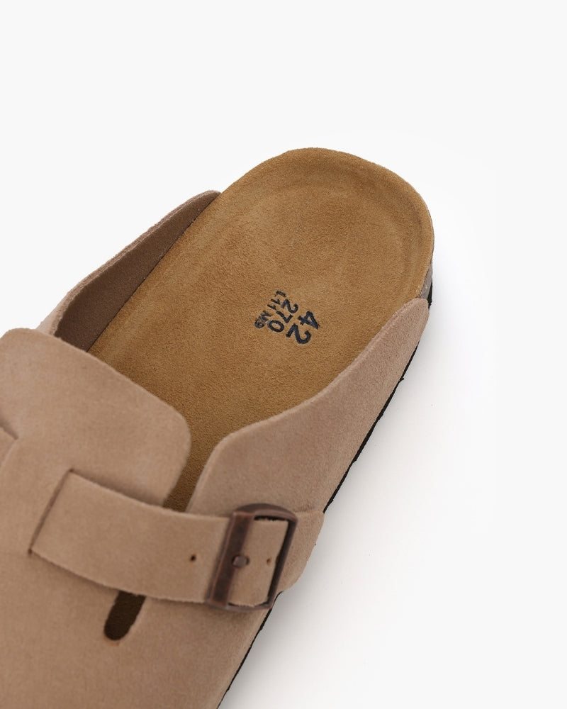 Old Money Wildleder Clogs