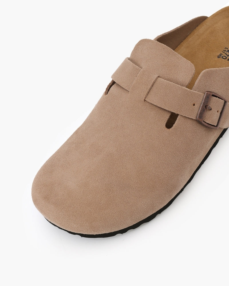 Old Money Wildleder Clogs