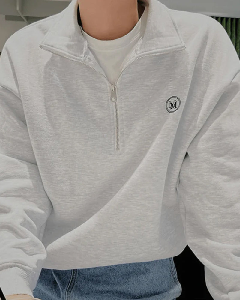 Miami Baumwolljacke mit Reißverschluss