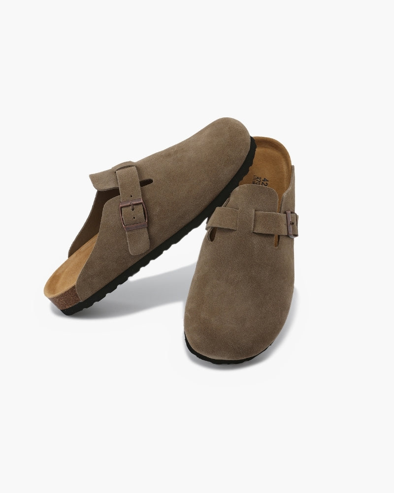 Old Money Wildleder Clogs