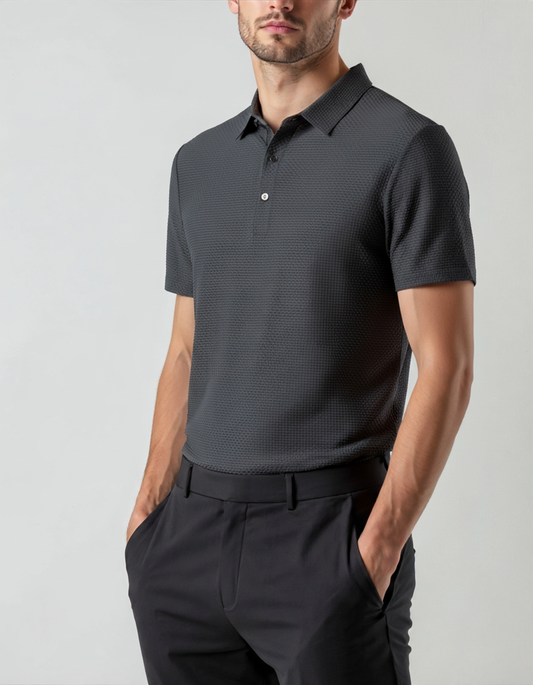 Prestigio Seiden Polo (Knitterfrei)
