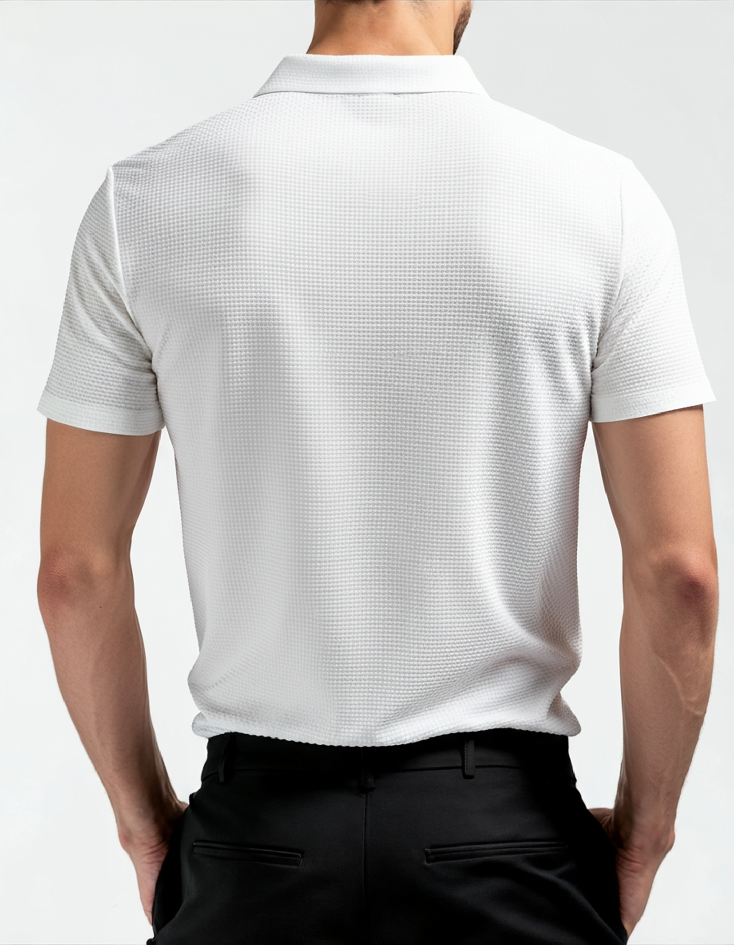 Prestigio Seiden Polo (Knitterfrei)