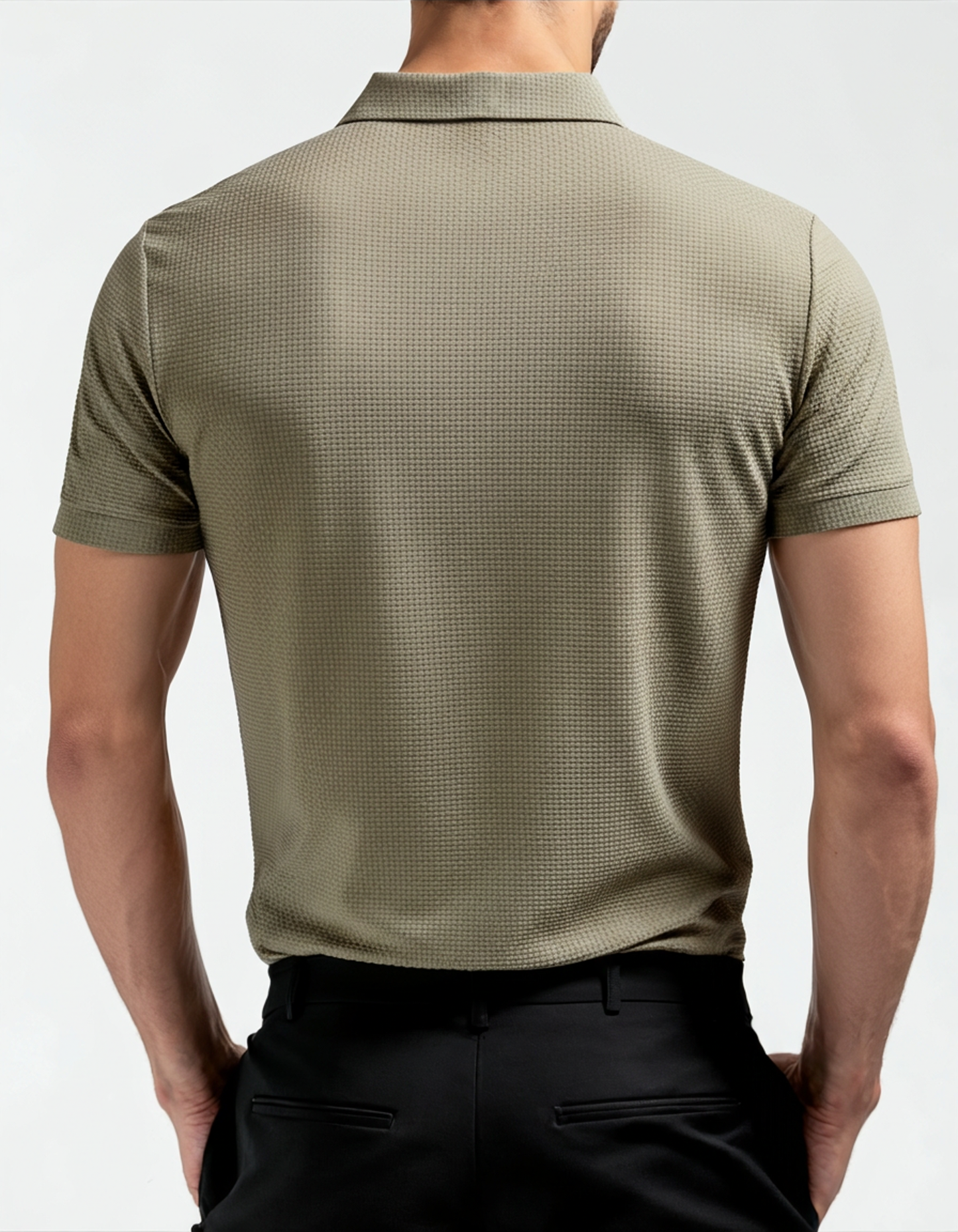 Prestigio Seiden Polo (Knitterfrei)