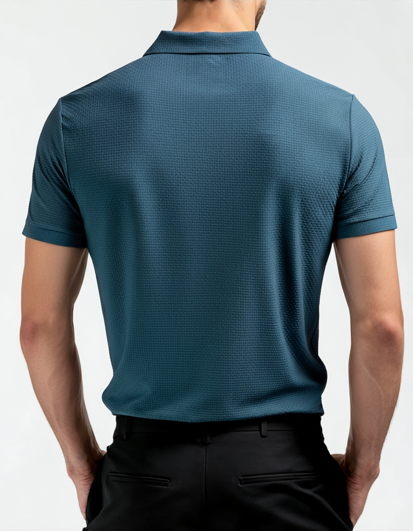 Prestigio Seiden Polo (Knitterfrei)
