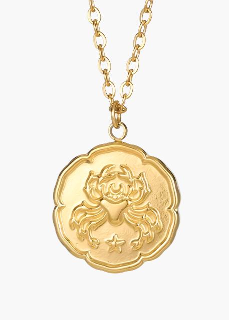 Sternzeichen Halskette — Gold