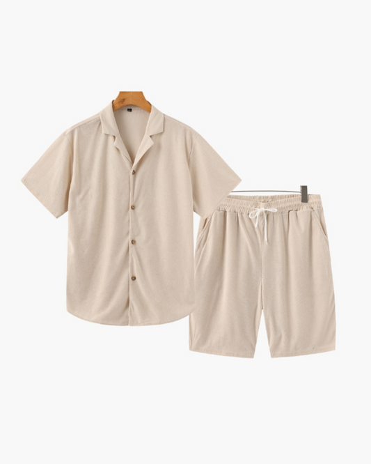 The Riviera Velvet Cord Set
