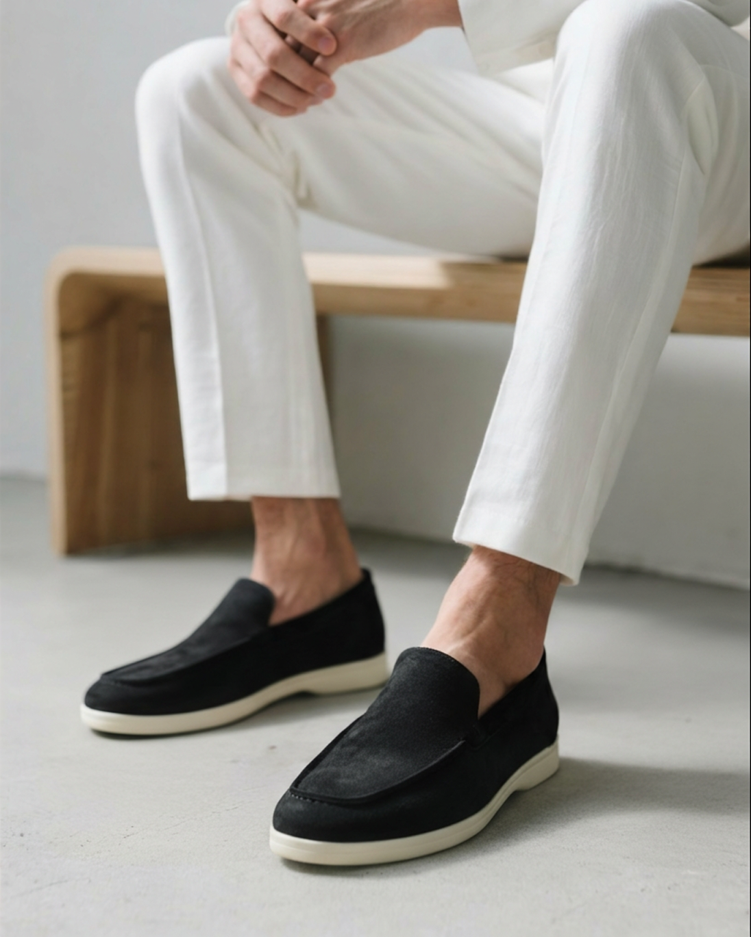Old Money Wildleder Loafer