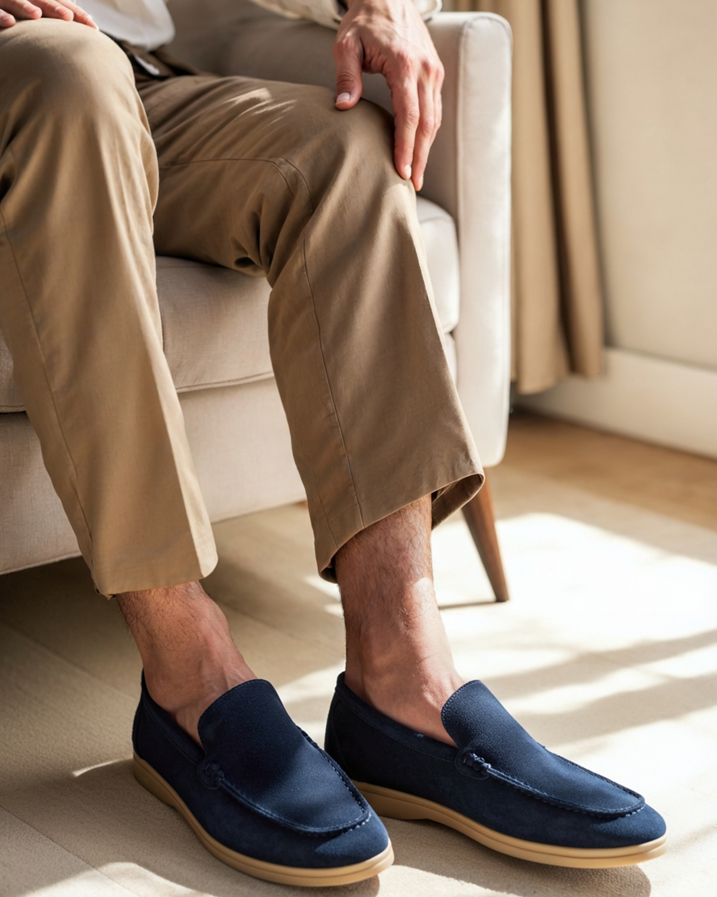 Old Money Premium Wildleder Loafer