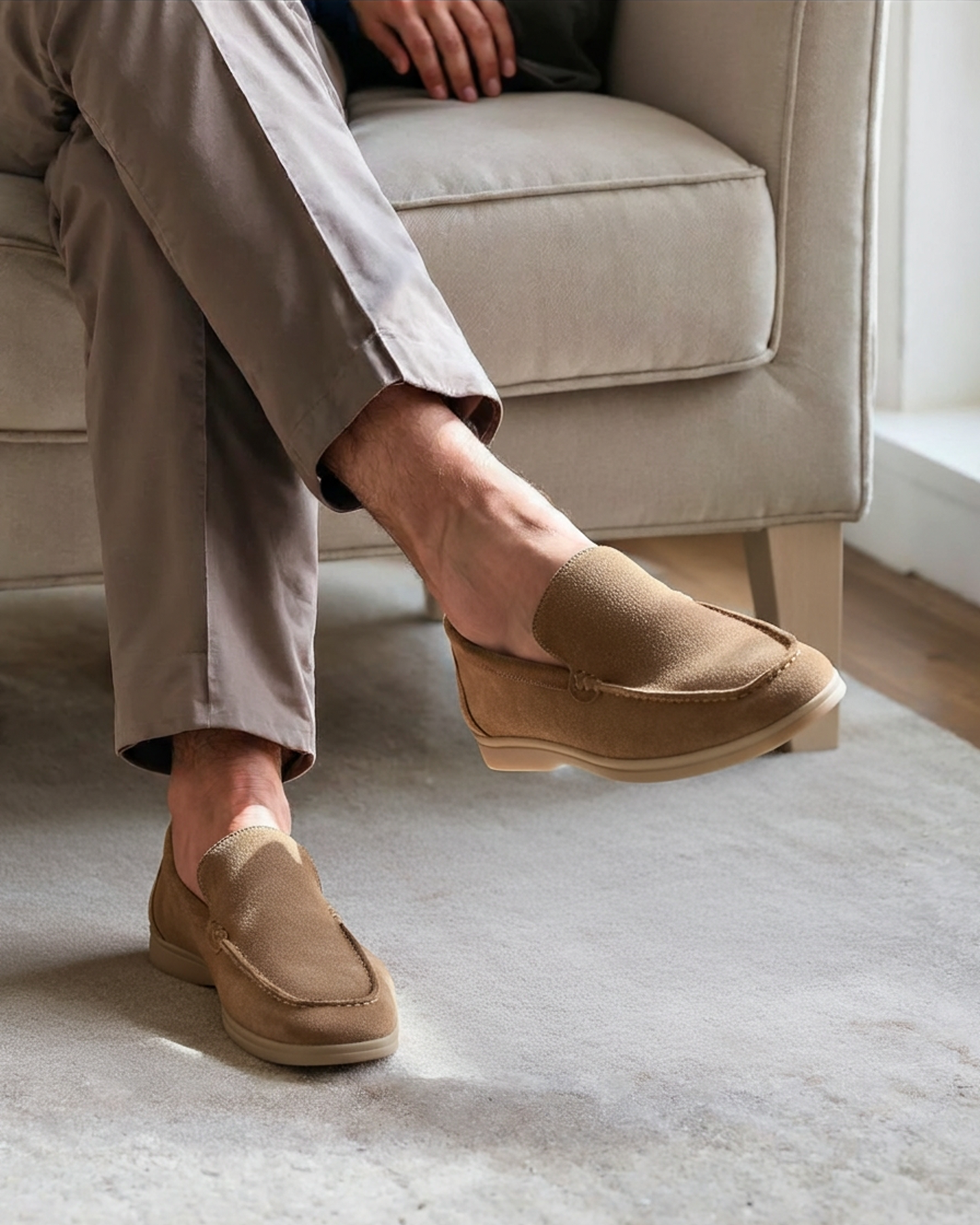Old Money Premium Wildleder Loafer
