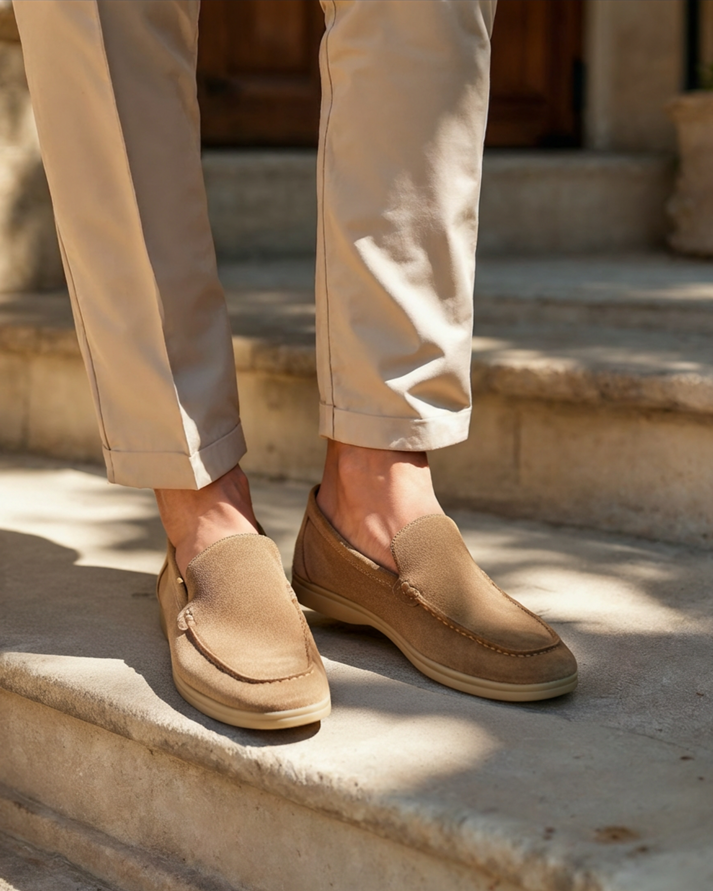 Old Money Premium Wildleder Loafer