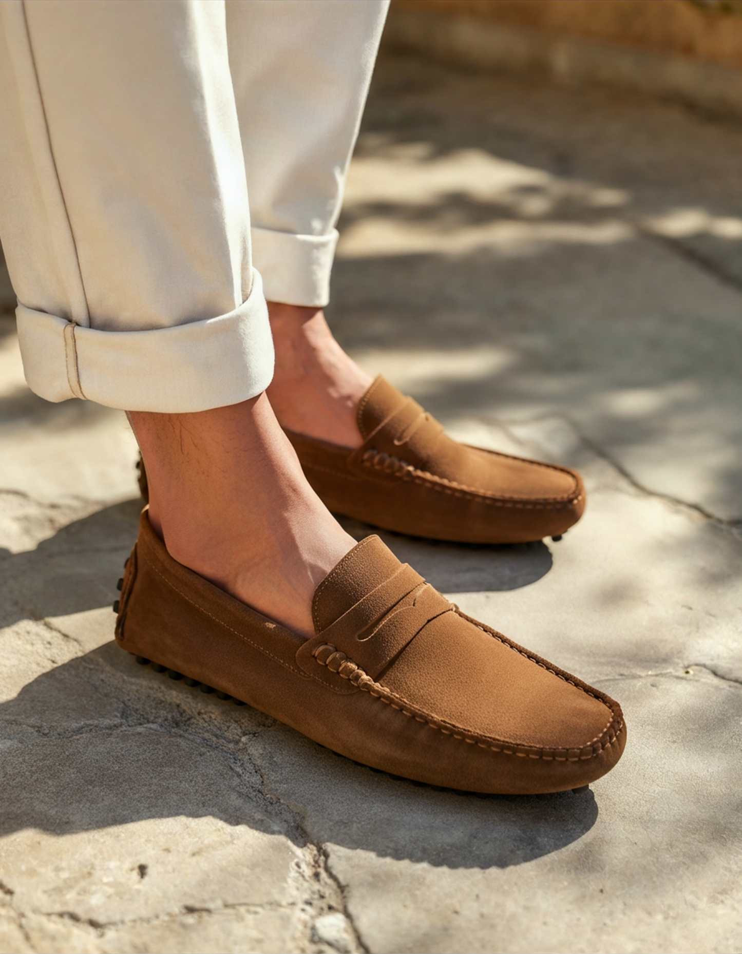 Driver Loafer aus Wildleder