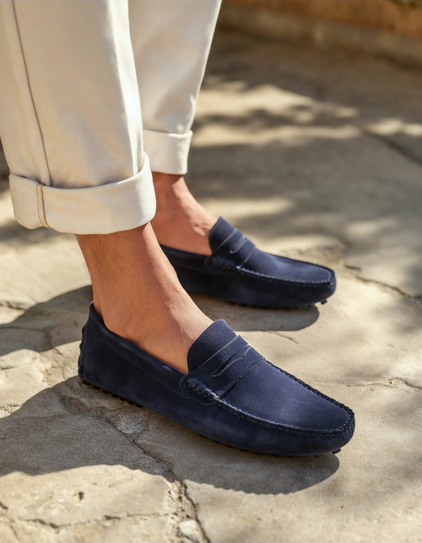 Driver Loafer aus Wildleder