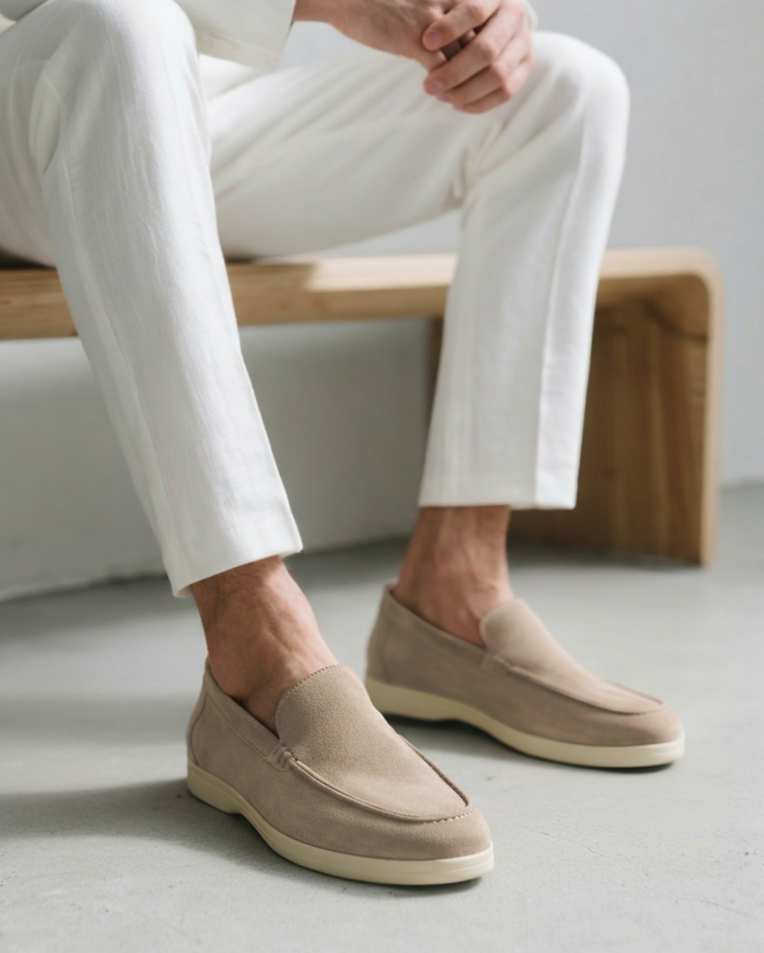 Old Money Wildleder Loafer