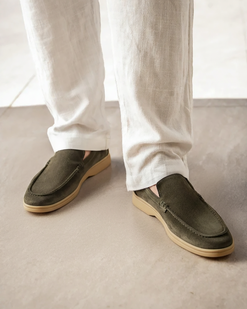 Old Money Premium Wildleder Loafer